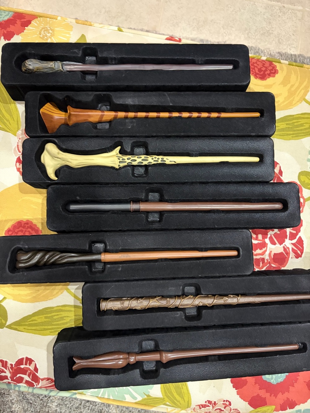 Assorted Wizard Wands for Kids Costume Play - Brown & Yellow